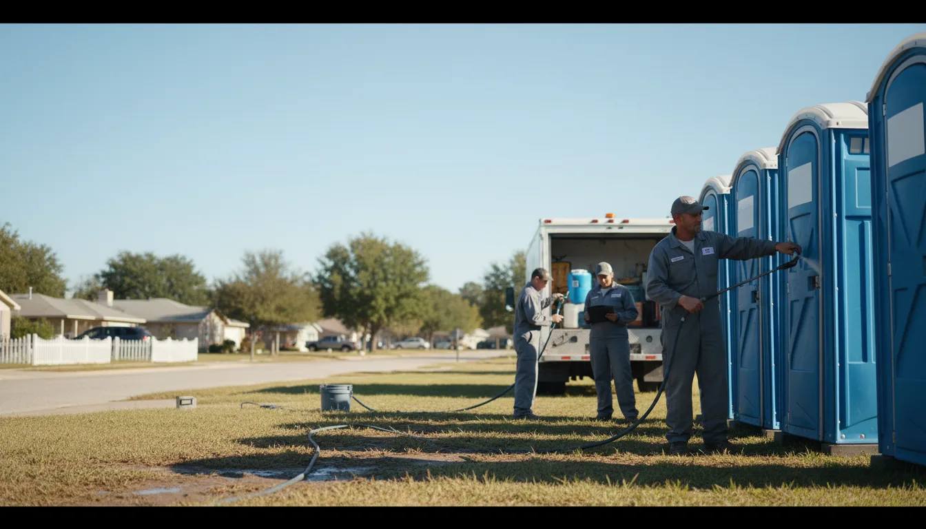Long-Term Portable Toilet Rental in Sabine, WV near me